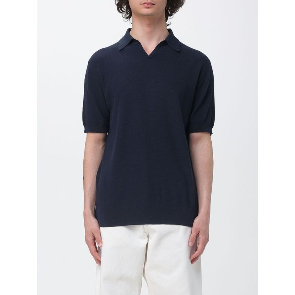 Boglioli Polo Shirt Men Blue